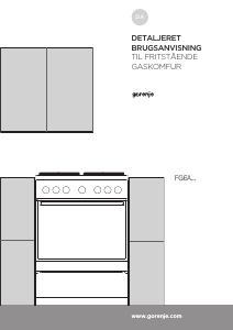Brugsanvisning Gorenje GI6121WJ Komfur