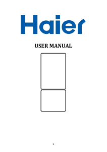 Handleiding Haier HMBM-686SNFN Koel-vries combinatie