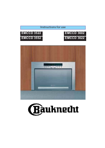 Handleiding Bauknecht EMCCD 3522 IN Magnetron