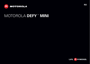 Manual Motorola Defy Mini Telefon mobil