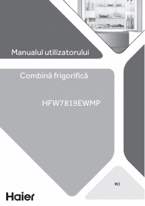 Manual Haier HFW7819EWMP Frigorífico combinado