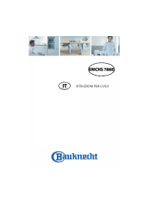 Manuale Bauknecht EMCHS 7860 IX Microonde