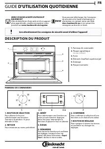 Mode d’emploi Bauknecht EMDK3 3438 IN Micro-onde