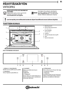 Käyttöohje Bauknecht EMPK11 F645 Mikroaaltouuni