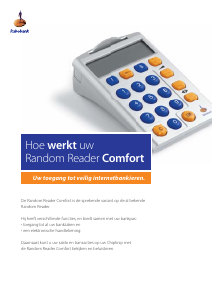 Handleiding Rabobank Random Reader Comfort Kaartlezer