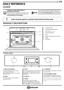 Handleiding Bauknecht EMPK3 4545 IN Magnetron