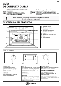 Manual de uso Bauknecht EMPK3 4545 IN Microondas