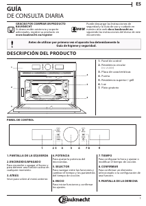 Manual de uso Bauknecht EMPK5 5645 PT Microondas