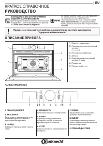 Руководство Bauknecht EMPK5 5645 PT Микроволновая печь