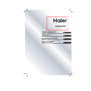 Mode d’emploi Haier HOR45C5FT Micro-onde