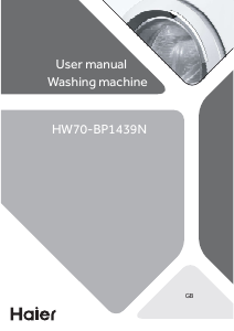 Handleiding Haier HW70-BP1439N Wasmachine