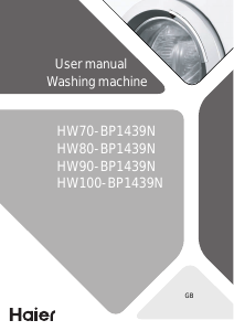 Handleiding Haier HW90-BP1439N Wasmachine