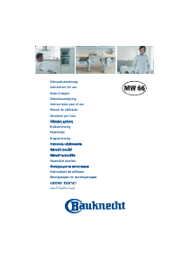 Mode d’emploi Bauknecht MW 66 WH Micro-onde