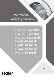Handleiding Haier HW70-B12636N Wasmachine