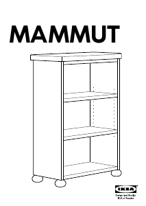 Manuál IKEA MAMMUT Skříň