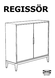 Manual IKEA REGISSOR Dulap