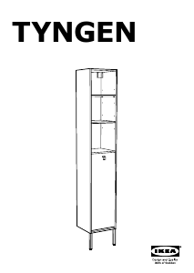 Manual IKEA TYNGEN Closet