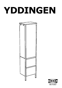 Manual de uso IKEA YDDINGEN Clóset