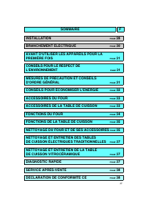 Mode d’emploi Bauknecht ESZH 3463 WS Cuisinière
