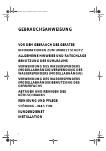 Bedienungsanleitung Bauknecht KR 335 AQUAPURE IO Kühlschrank