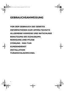 Bedienungsanleitung Bauknecht KRA 118 Kühlschrank