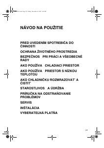 Návod Bauknecht KRA 160 Chladnička