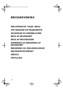 Brugsanvisning Bauknecht KRA 3051 Køleskab