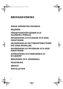 Bruksanvisning Bauknecht KRA 330 AQUA Kylskåp