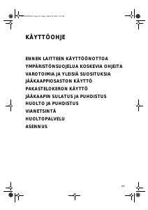 Käyttöohje Bauknecht KRA 3601 Jääkaappi