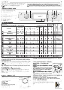 Handleiding Hotpoint AQSD723 EU/A N Wasmachine