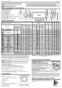 Instrukcja Hotpoint AQ104D497SD EU/B N Pralka
