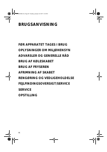 Brugsanvisning Bauknecht KRIE 3010/A Køleskab