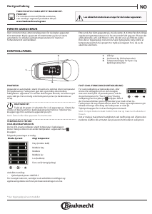 Bruksanvisning Bauknecht KRIF 1202 Kjøleskap