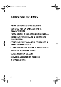 Manuale Bauknecht KRVA 3857/ININ Frigorifero