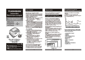 Mode d’emploi Thomson TBPI-801W Tensiomètre