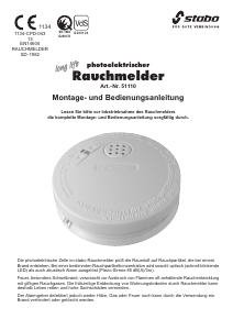 Bedienungsanleitung Stabo SD-1982 Rauchmelder