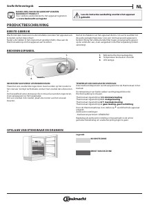 Handleiding Bauknecht KSU 8VF1 Koelkast