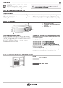 Manuale Bauknecht KSU 8VF1 Frigorifero