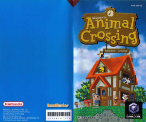 Bruksanvisning Nintendo GameCube Animal Crossing