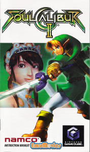 Manual Nintendo GameCube Soul Calibur II