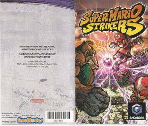 Bruksanvisning Nintendo GameCube Super Mario Strikers