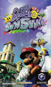 Handleiding Nintendo GameCube Super Mario Sunshine