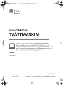 Brugsanvisning LG F4WV509S1WE Vaskemaskine