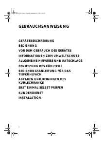Bedienungsanleitung Bauknecht KVE 1332/1/A Kühlschrank