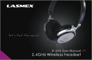 Bruksanvisning Lasmex H-25G Hörlurar
