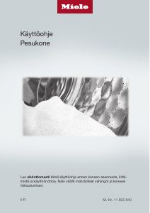Käyttöohje Miele WED 675 WCS TwinDos & Pesukone