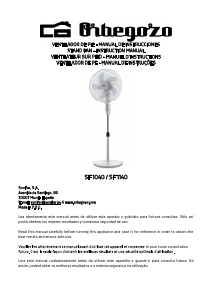 Mode d’emploi Orbegozo SF 0248 Ventilateur