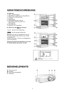 Bedienungsanleitung Bauknecht UVI 1349/A-LH/1 Kühlschrank