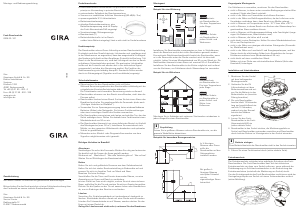 Bedienungsanleitung Gira 0524 02 Rauchmelder