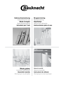 Handleiding Bauknecht WLE 1015/1 Wijnklimaatkast